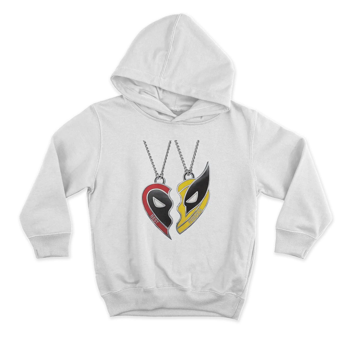 Deadpool & Wolverine Heart beli duks od 100% pamuka za ljubitelje filmova online prodaja i isporuka