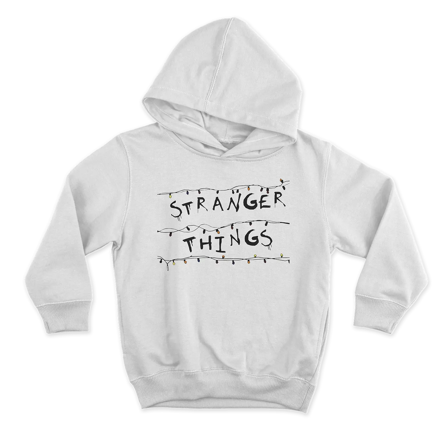 Stranger Things Lights beli duks od 100% pamuka za ljubitelje filmova online prodaja i isporuka