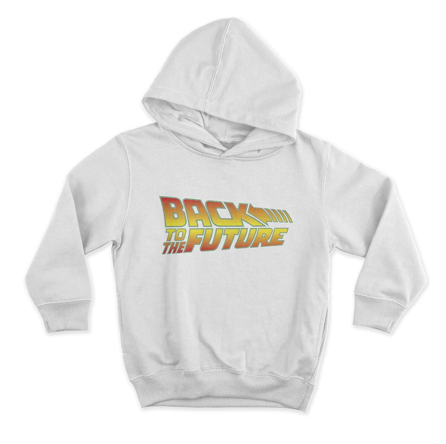 Back to the Future Logo beli duks od 100% pamuka za ljubitelje filmova online prodaja i isporuka