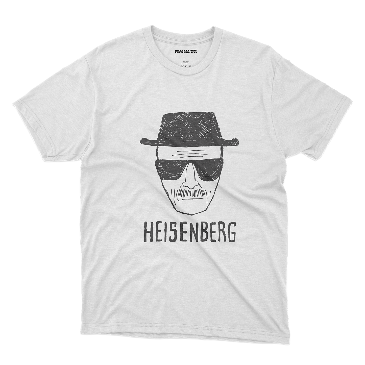 Breaking Bad Heisenberg bela majica od 100% pamuka za ljubitelje filmova online prodaja i isporuka