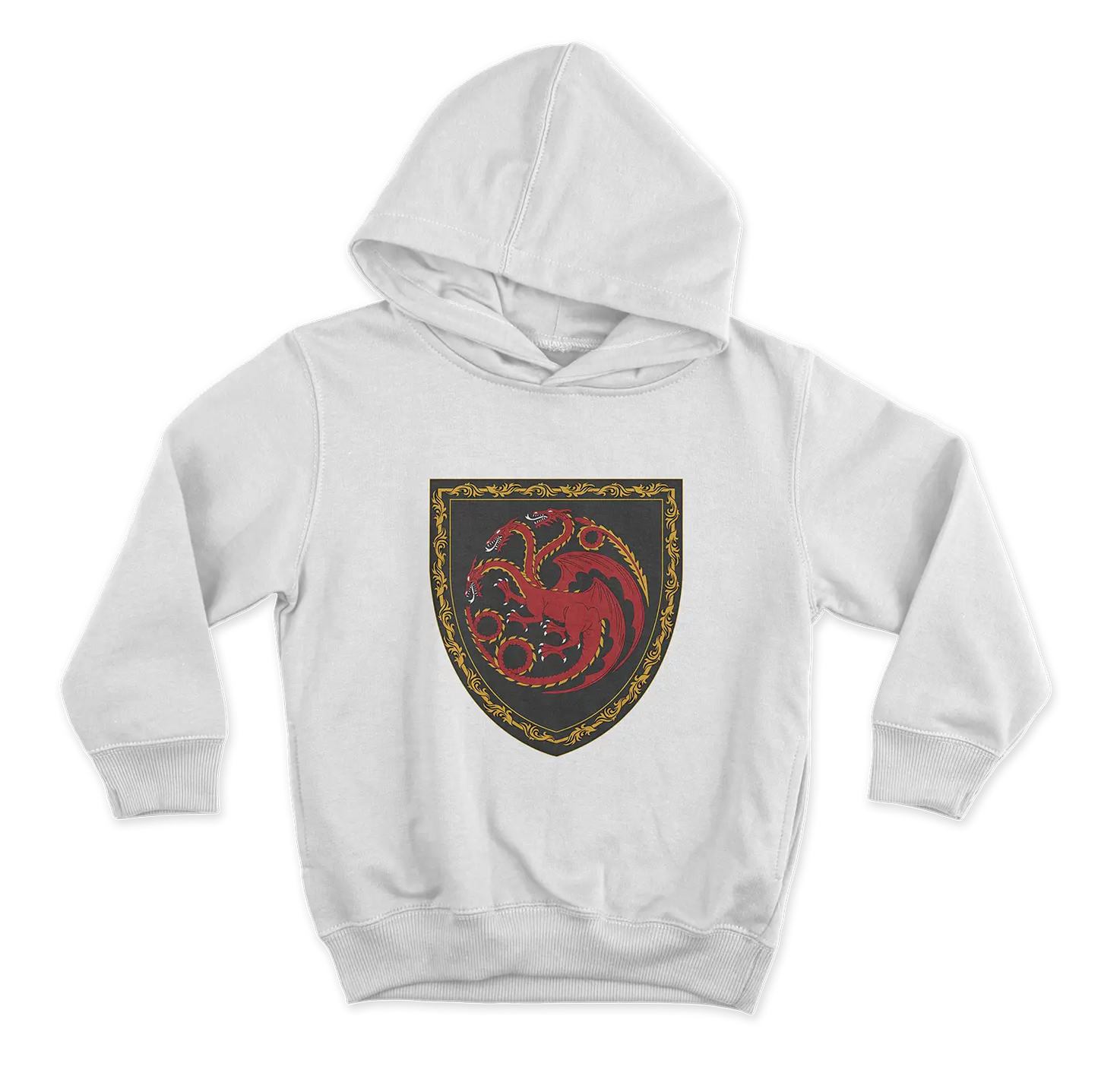 House of the Dragon House Targaryen beli duks od 100% pamuka za ljubitelje filmova online prodaja i isporuka