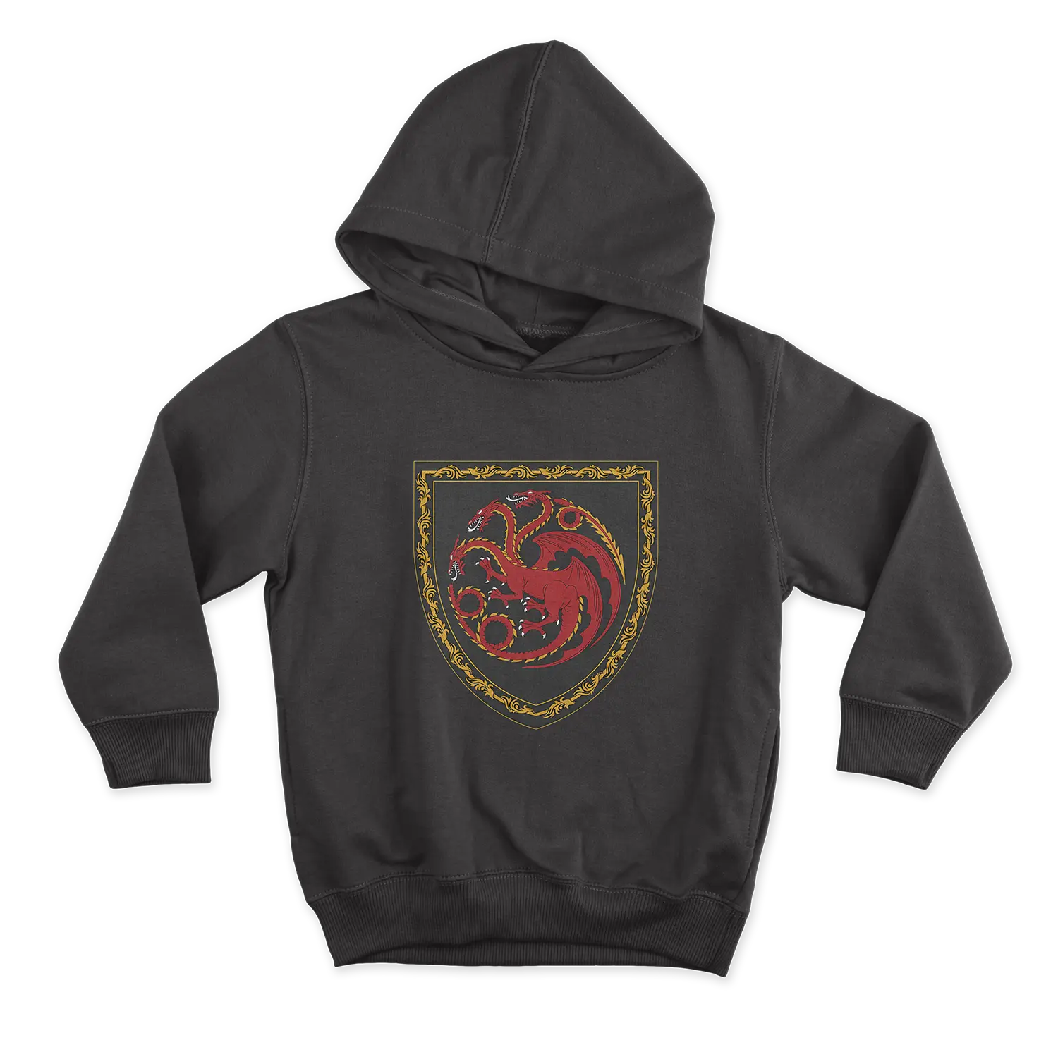 House of the Dragon House Targaryen crni duks od 100% pamuka za ljubitelje filmova online prodaja i isporuka