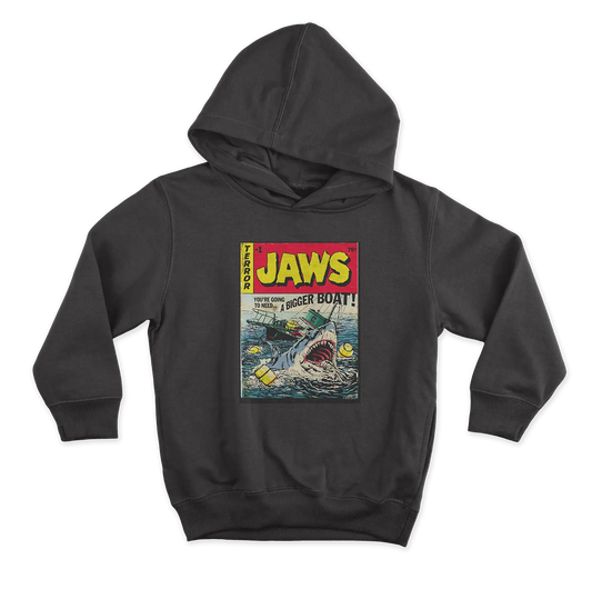 Jaws Comic crni duks od 100% pamuka za ljubitelje filmova online prodaja i isporuka