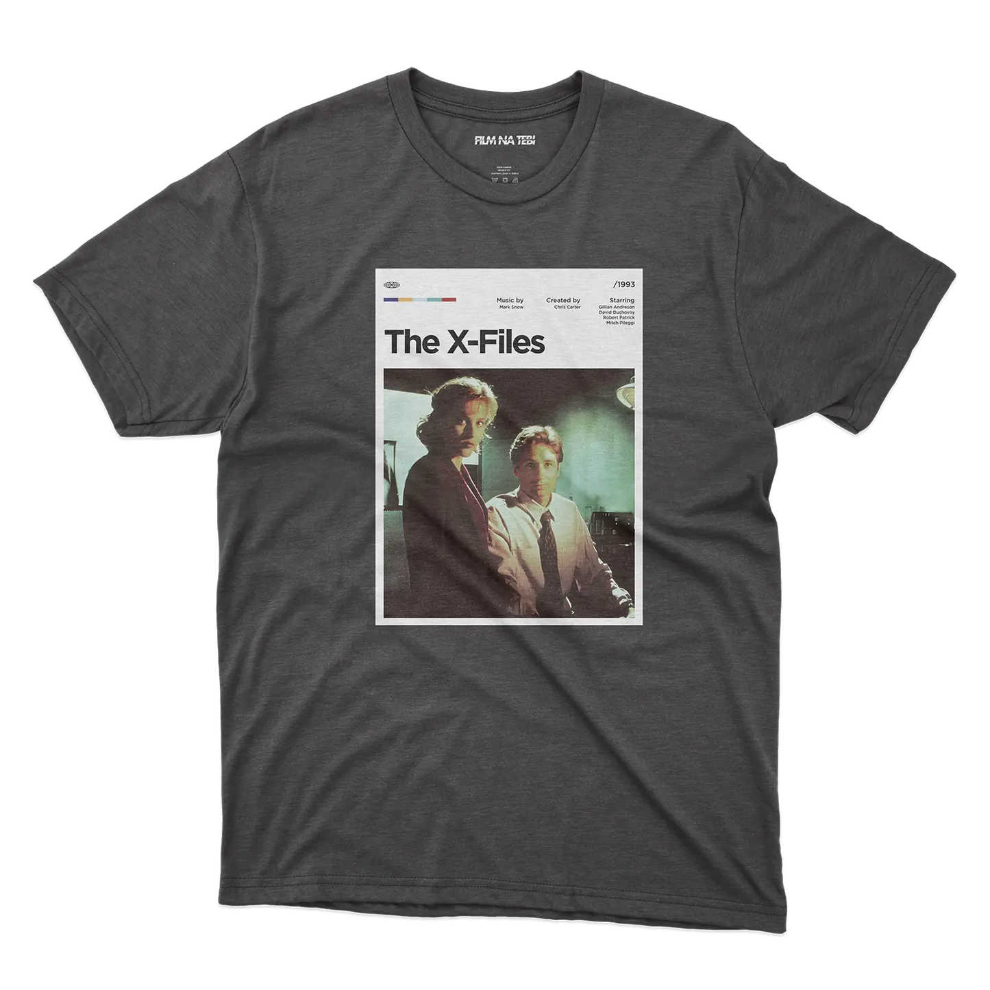 The X Files Mulder & Scully crna majica od 100% pamuka za ljubitelje filmova online prodaja i isporuka